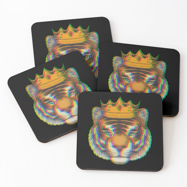 Item preview, neon tiger king designed and sold by Beeroclock.