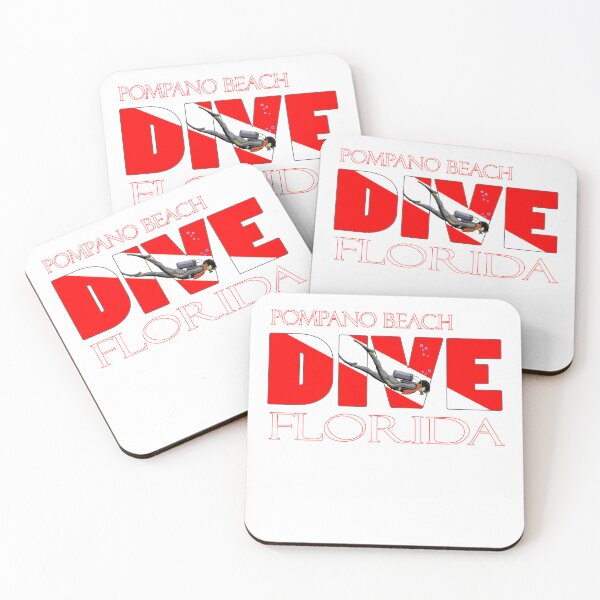 Item preview, DIVE Pompano Beach Florida SCUBA Diving Snorkeling designed and sold by BailoutIsland.