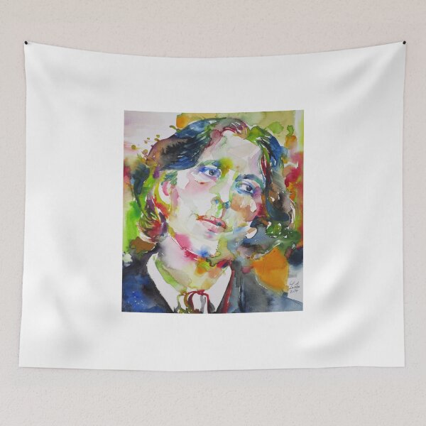 Item preview, OSCAR WILDE - watercolor portrait.23 designed and sold by lautir.