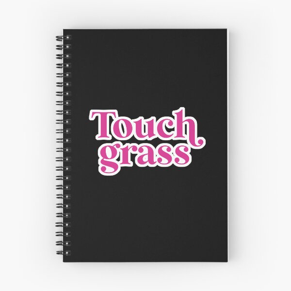 Item preview,  Touch grass Pink designed and sold by birchwoodgreen.