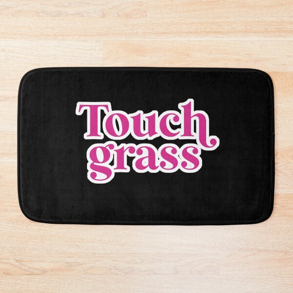 Item preview,  Touch grass Pink designed and sold by birchwoodgreen.