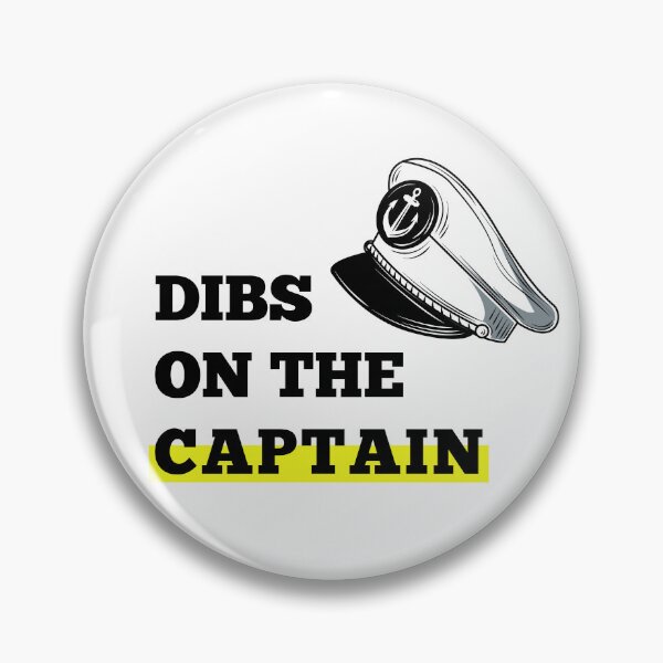 Item preview, Dibs on the captain: Captain hat  designed and sold by HA  Design.