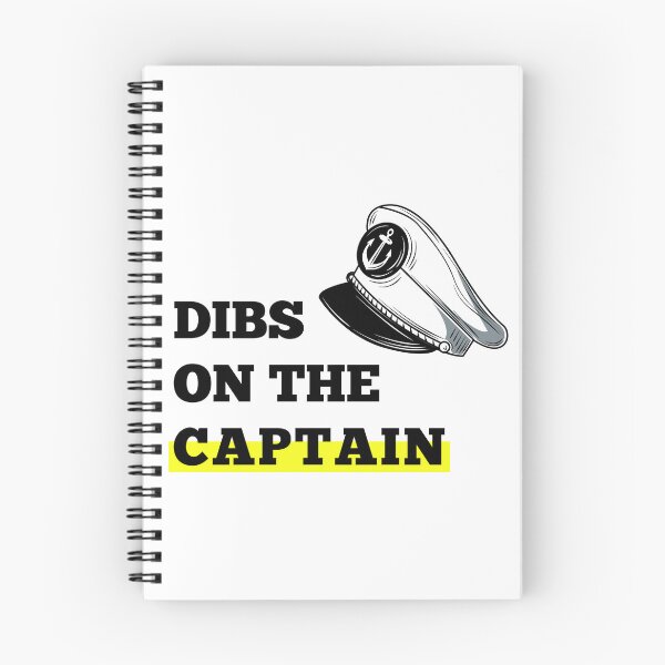 Item preview, Dibs on the captain: Captain hat  designed and sold by HA  Design.
