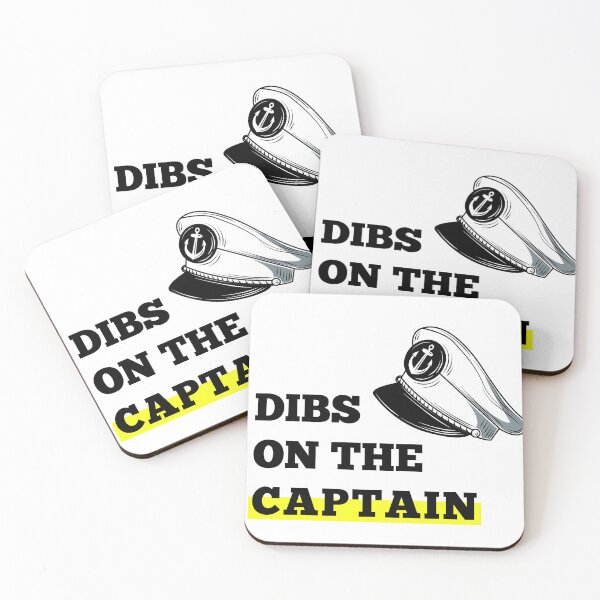 Item preview, Dibs on the captain: Captain hat  designed and sold by HA  Design.