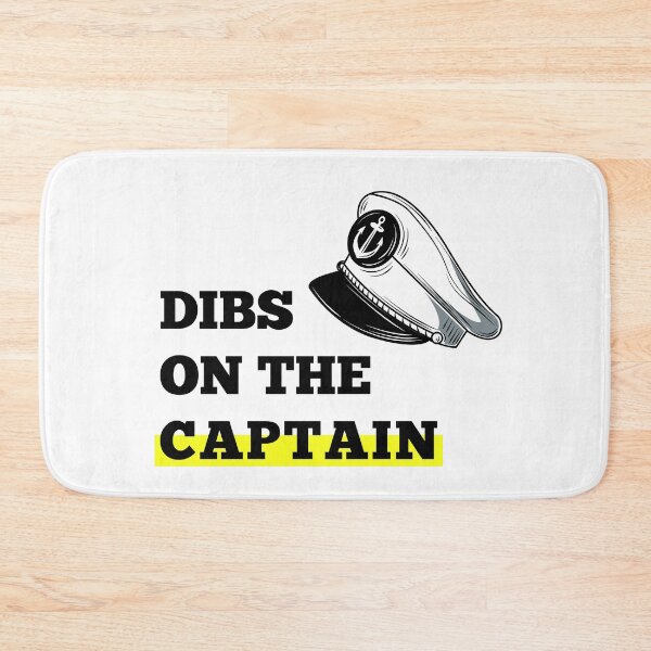 Item preview, Dibs on the captain: Captain hat  designed and sold by HA  Design.