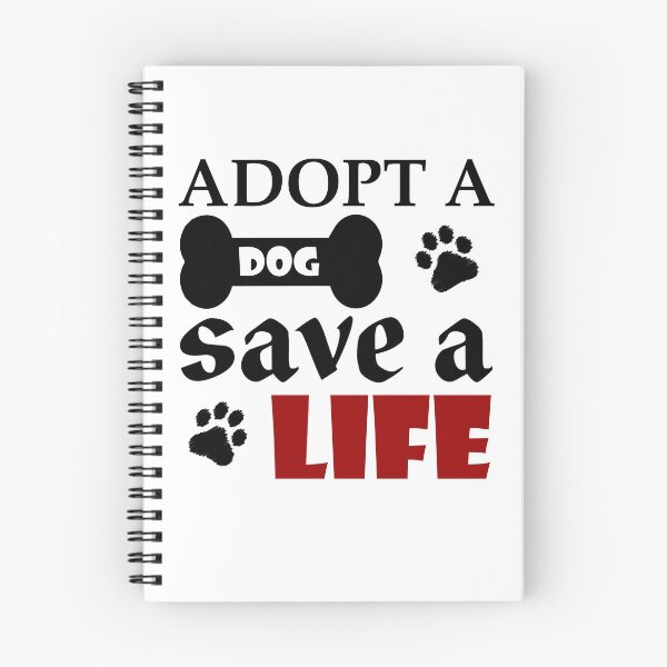 Item preview, Adopt A Dog T-Shirt (Save A Life Tee Shirt, Rescue Dog) designed and sold by 3familyllc.