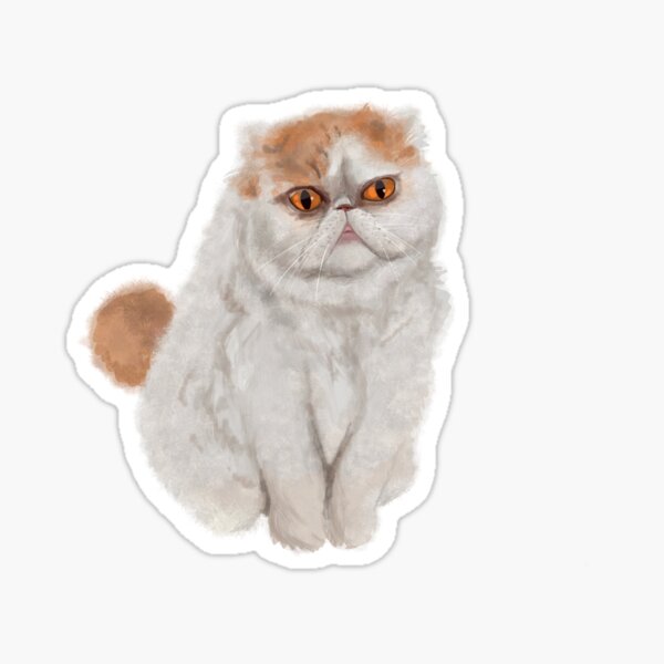 Vista previa del artículo con la obra «Gato Gruñón Lil Fluff -Gizmo», diseñado y vendido por Pariahs-Design.