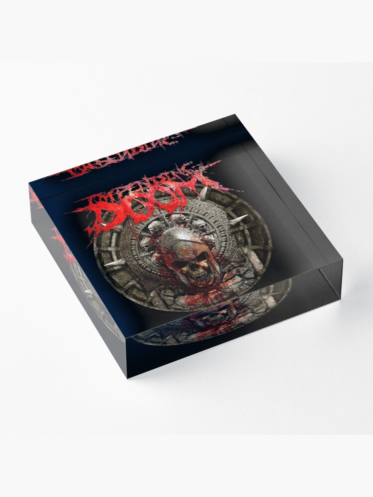 Alternate view of Impending Doom Children of Wrath Acrylic Block