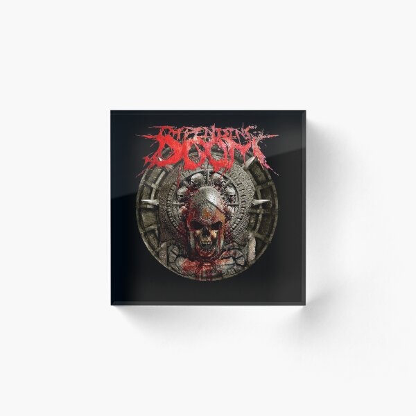 Impending Doom Children of Wrath Acrylic Block