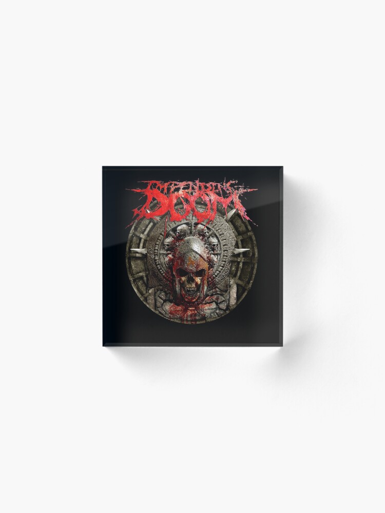 Alternate view of Impending Doom Children of Wrath Acrylic Block