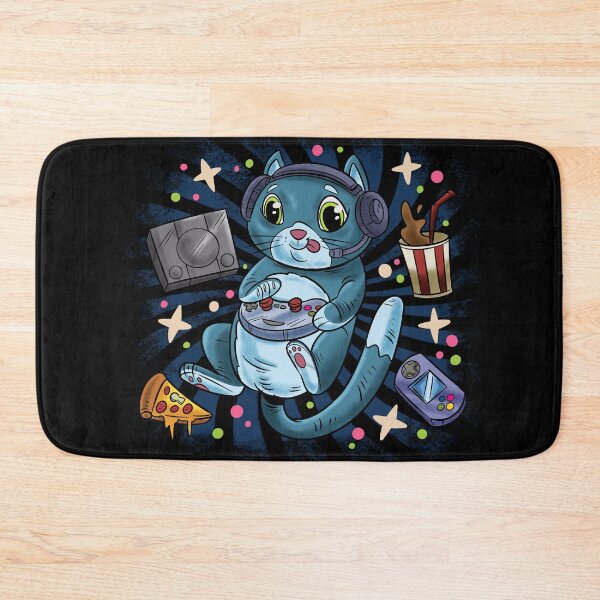 Item preview, Space Gamer Cat designed and sold by palaco210.