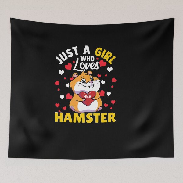 Item preview, WHO LOVES HER HAMSTER designed and sold by sobriowslen.