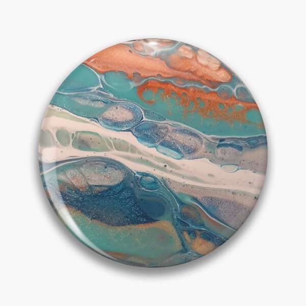 Item preview, Bauxite colors - Cells pouring art designed and sold by K-ESPRITCREATIF.