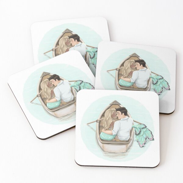 Item preview, Couple Mermaid Valentines Day Love Romantic Night Engagement  Anniversary  Marriage  designed and sold by CreativeBu.