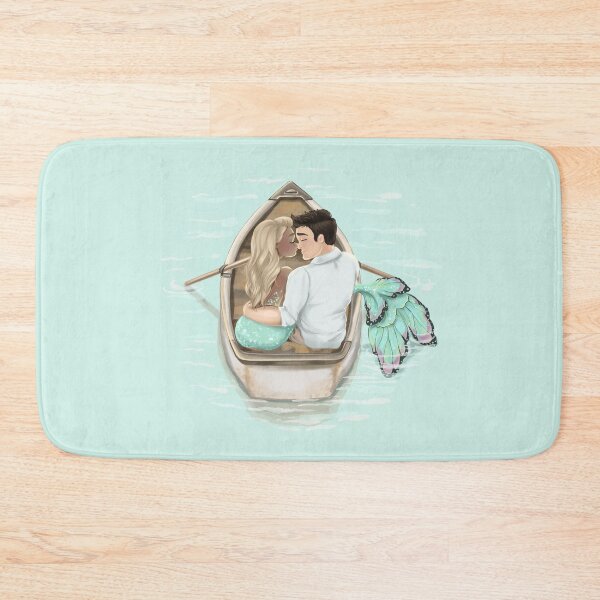 Item preview, Couple Mermaid Valentines Day Love Romantic Night Engagement  Anniversary  Marriage  designed and sold by CreativeBu.