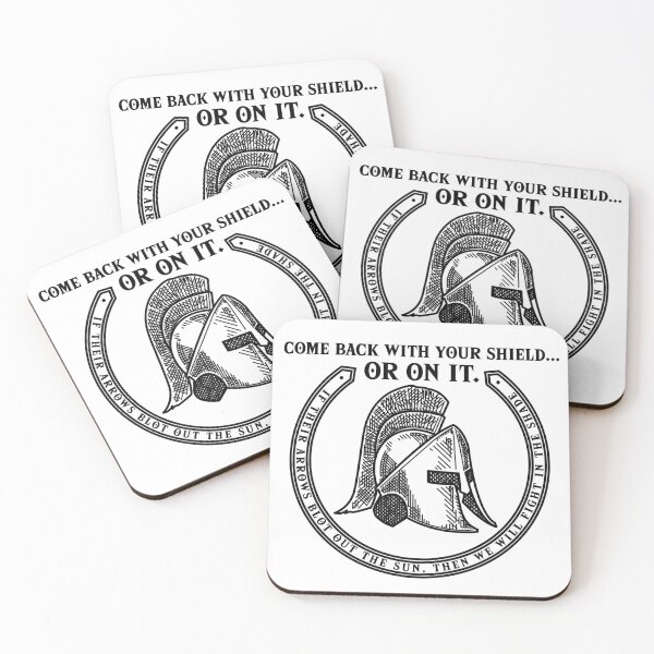 Item preview, Come back with your shield...or on it designed and sold by HMCraft.