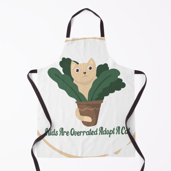 Item preview, kids are overrated adopt a cat | Gift idea for kids who loves cats designed and sold by Yobeli.