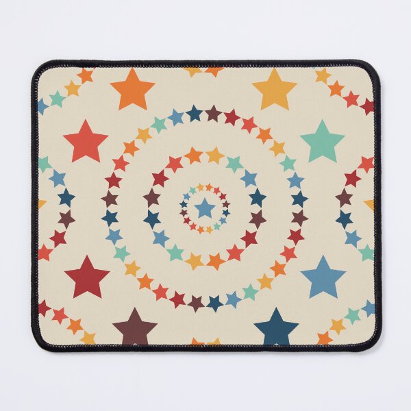 Item preview, Rainbow Stars on Cream designed and sold by zeljkica.