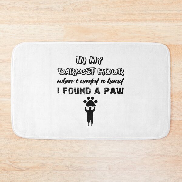 Item preview, in my darkest hour when i needed a hand i found a paw  designed and sold by secretbox.