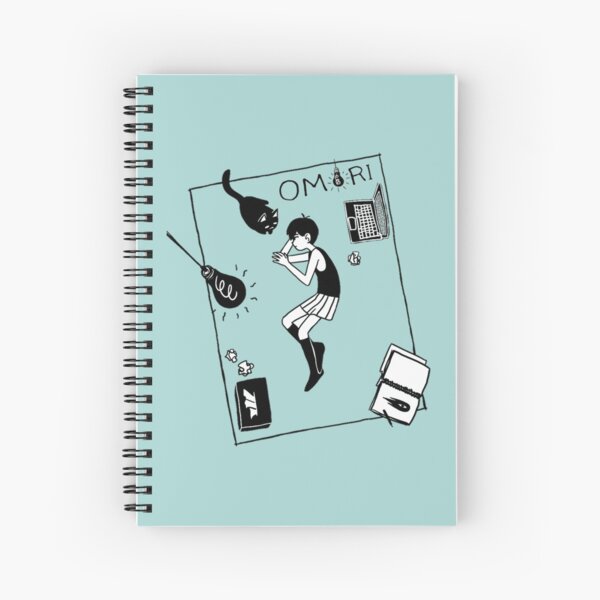 Omori Steam Spiral Notebooks for Sale