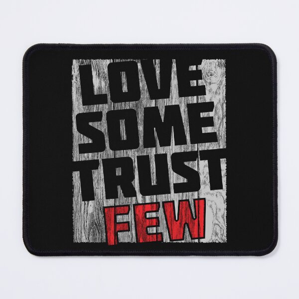 Item preview, Love Some trust Few | Life Quotes Positive designed and sold by DrawingBoard.