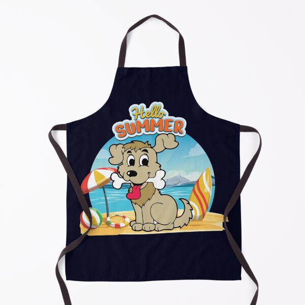Item preview, Funny Dog Summer Beach Graphic Sky Design  designed and sold by zoripet Store.