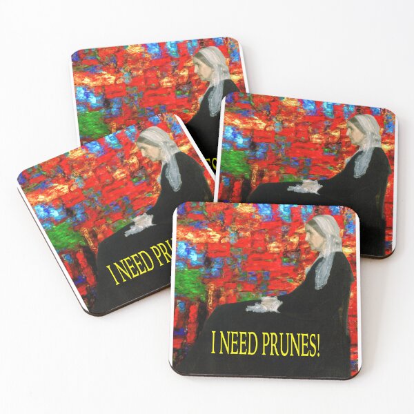 Item preview, WHISTLER'S MOTHER NEEDS PRUNES designed and sold by EdwardMonet.
