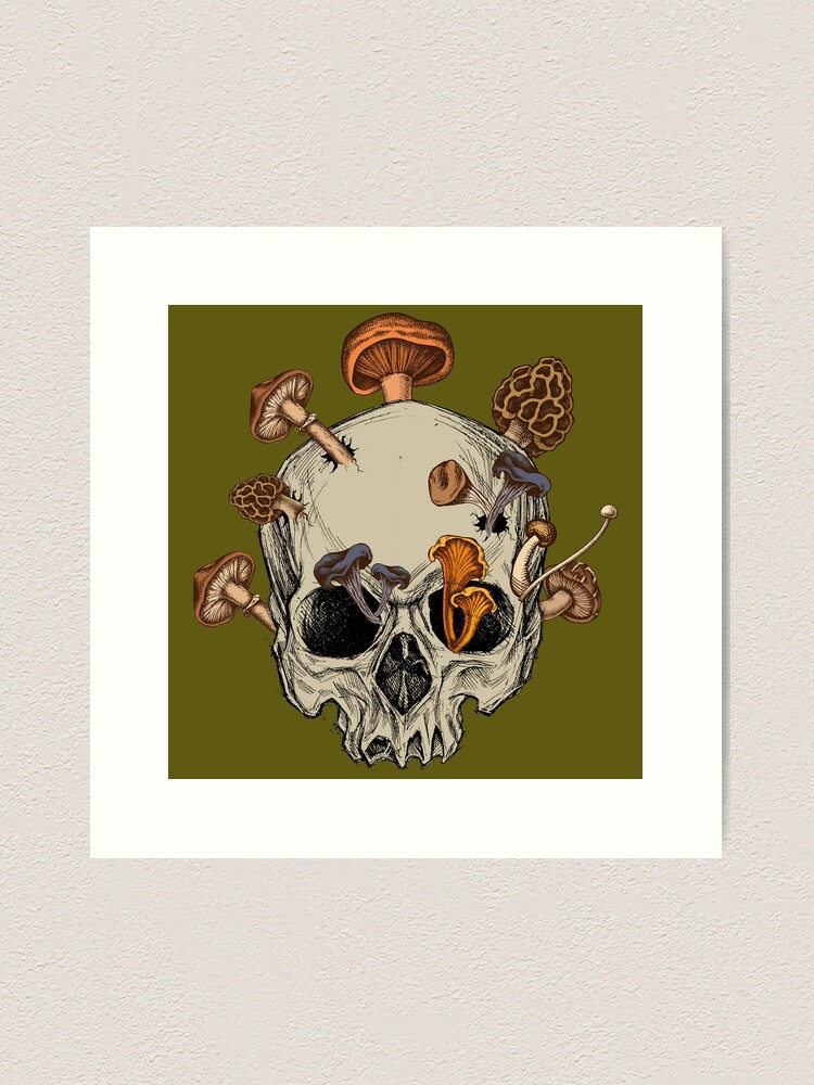 Holy Grail Hysteric Glamour mushroom skull print | Depop