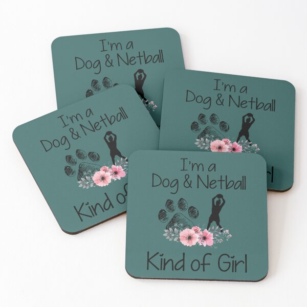 Item preview, I_m a Dog and Netball kind of girl   designed and sold by AshleyDeShazerz.