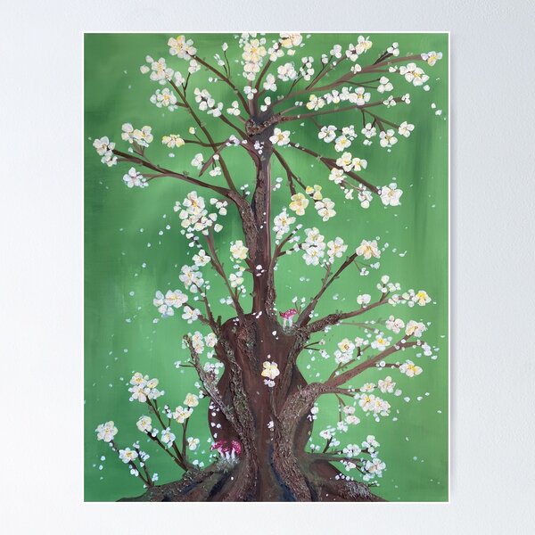 Guitar Tree Poster