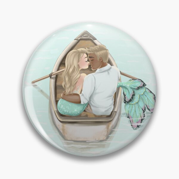 Item preview, Couple Mermaid Valentines Day Love Romantic Night Engagement  Anniversary  Marriage  designed and sold by CreativeBu.