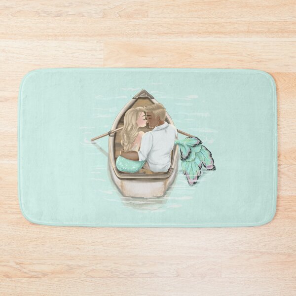 Item preview, Couple Mermaid Valentines Day Love Romantic Night Engagement  Anniversary  Marriage  designed and sold by CreativeBu.