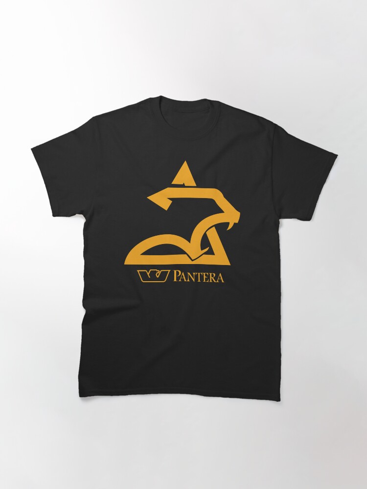 Thumbnail 2 of 7, Classic T-Shirt, Westone Pantera roaring logo designed and sold by Regal-Music.