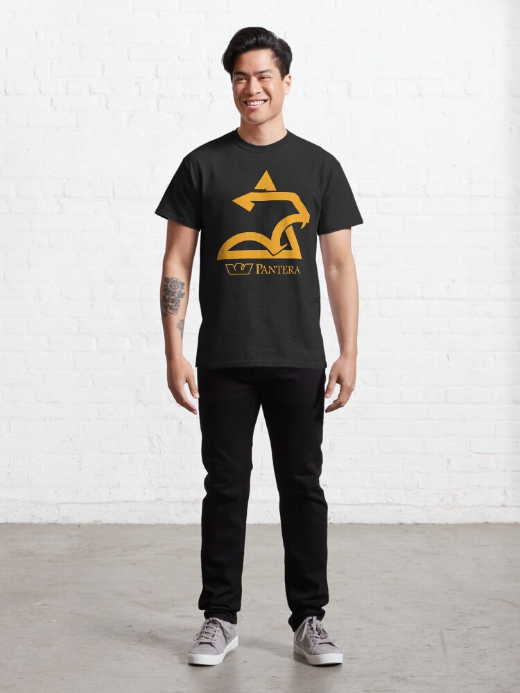 Thumbnail 3 of 7, Classic T-Shirt, Westone Pantera roaring logo designed and sold by Regal-Music.