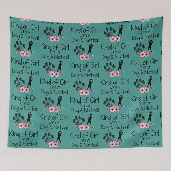Item preview, I_m a Dog and Netball kind of girl   designed and sold by AshleyDeShazerz.