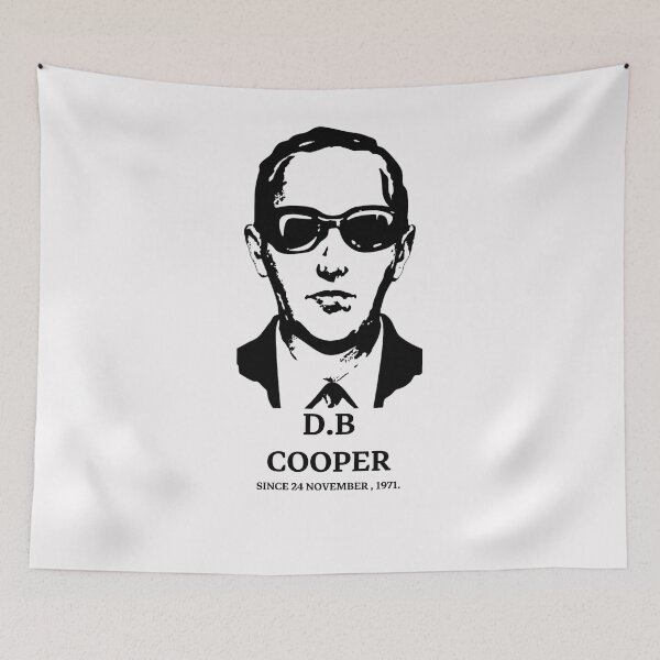 Item preview,  DB Cooper Lives hijacking cooper  designed and sold by Laradesigns23.