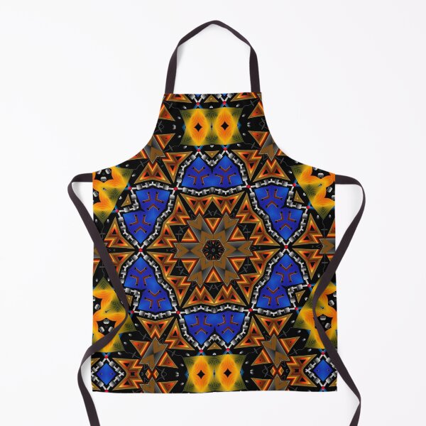 Item preview, Big game blue ankara cosmic waves designed and sold by Afro-spirit-art.