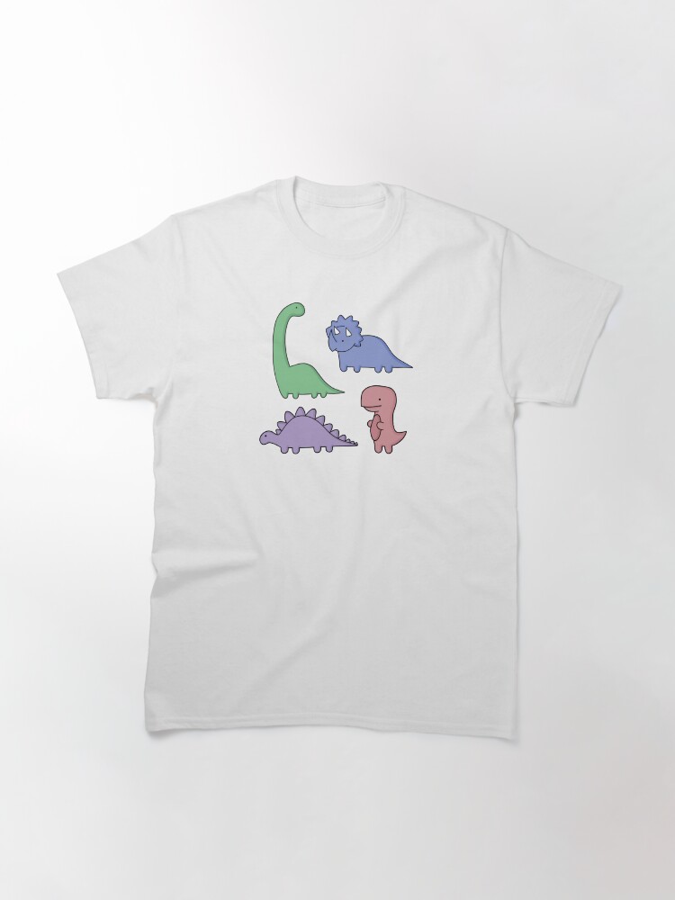 Alternate view of Dinosaur Illustrations Classic T-Shirt