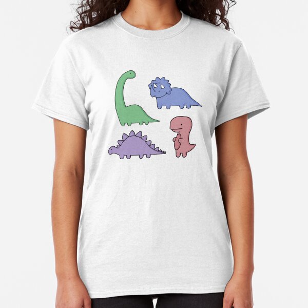 Dinosaur Illustrations Classic T-Shirt