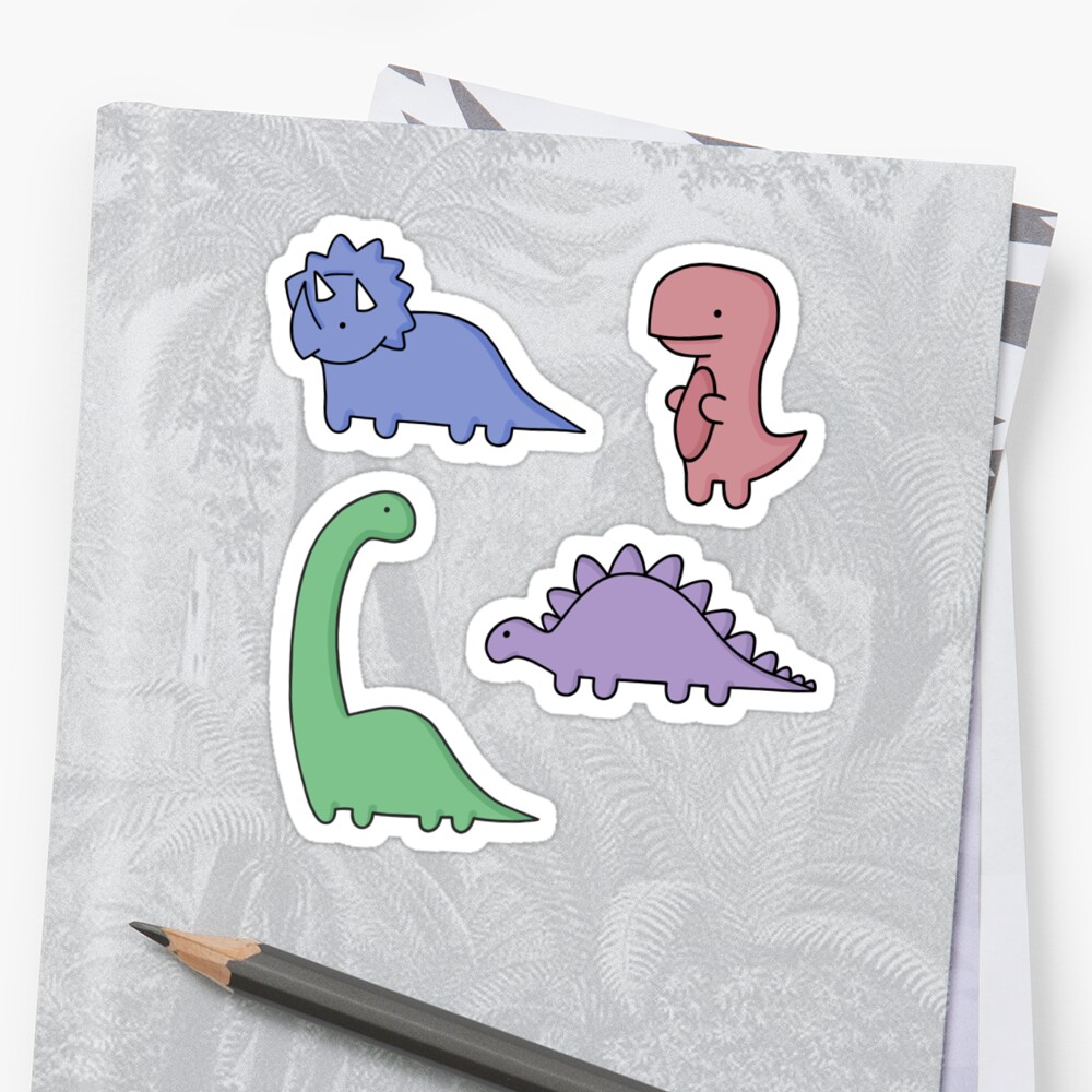 sticker book dinosaur