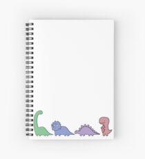 Cuaderno de espiral Ilustraciones de dinosaurios