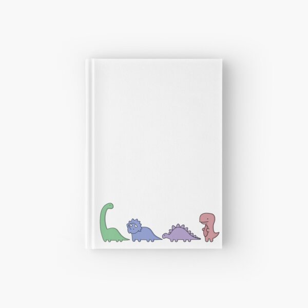 Dinosaur Illustrations Hardcover Journal