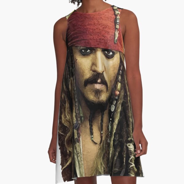 Captain Jack Sparrow A-Line Dress