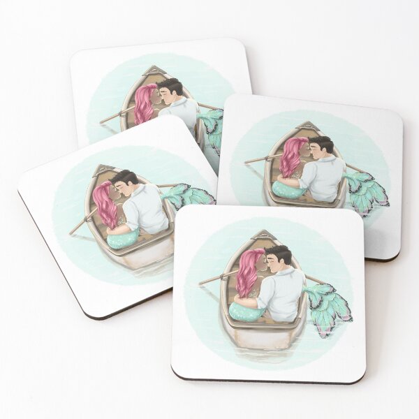 Item preview, Couple Mermaid Valentines Day Love Romantic Night Engagement  Anniversary  Marriage  designed and sold by CreativeBu.