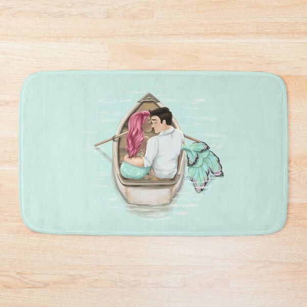 Item preview, Couple Mermaid Valentines Day Love Romantic Night Engagement  Anniversary  Marriage  designed and sold by CreativeBu.