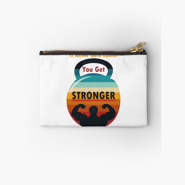Item preview, It Never Gets Easier You Get Stronger - Retro Vintage designed and sold by sbe-zone.