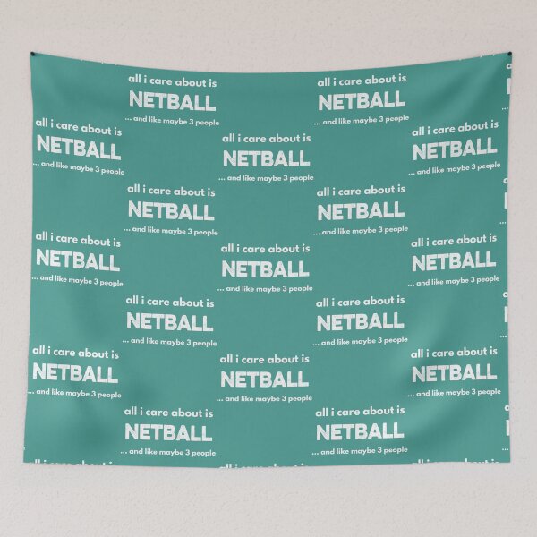 Item preview, All i care about is Netball and maybe like three people   designed and sold by AshleyDeShazerz.
