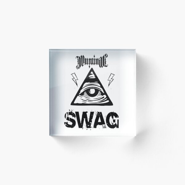 Aperçu de l'œuvre ILLUMINATI SWAG créée et vendue par bubblesinspace.