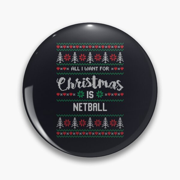 Item preview, All I Want For Christmas Is Netball   designed and sold by AshleyDeShazerz.