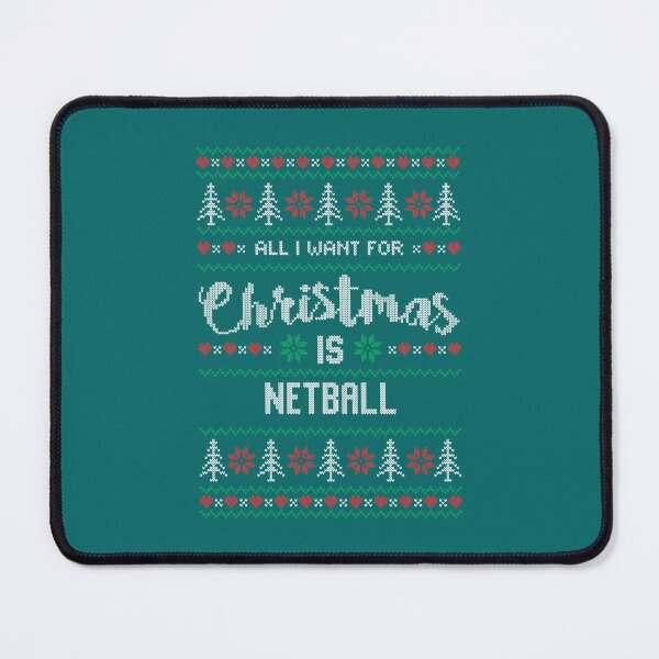 Item preview, All I Want For Christmas Is Netball designed and sold by AshleyDeShazerz.